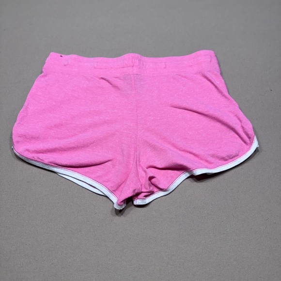 Nike Women's Sport Shorts in Pink with White Accents - Picture 2 of 6